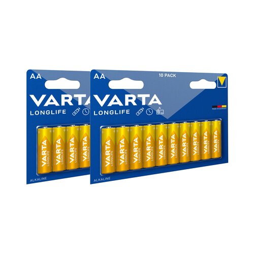 Baterie AA LR6 VARTA Longlife (20 szt.)